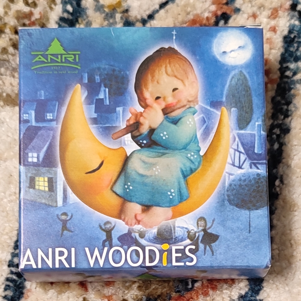 NWT Anri Woodies Christmas Ornament